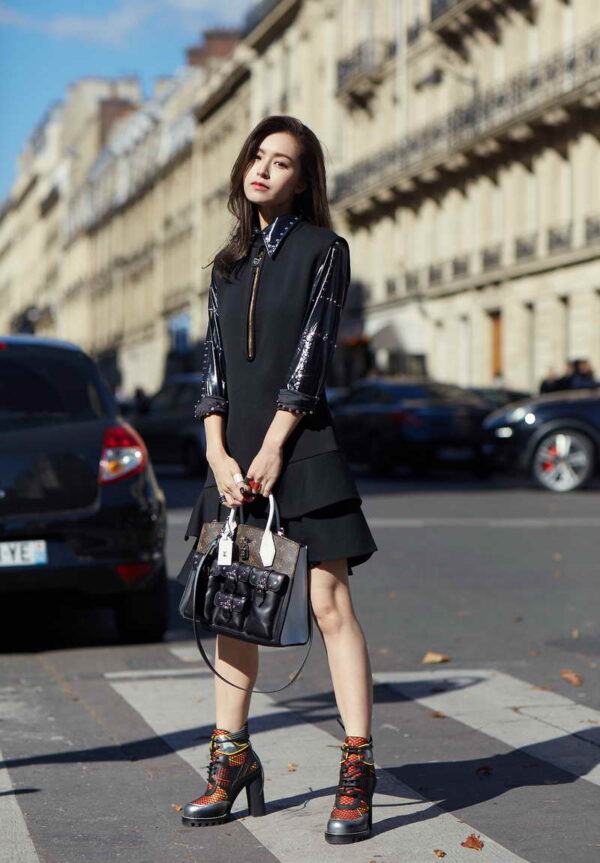 Louis Vuitton. Janice Man Street Snap In Paris