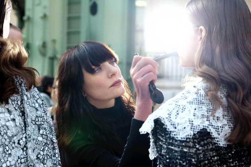CHANEL 2020 Spring-Summer Haute Couture Show Backstage Makeup - Photo Credit CHANEL 2020