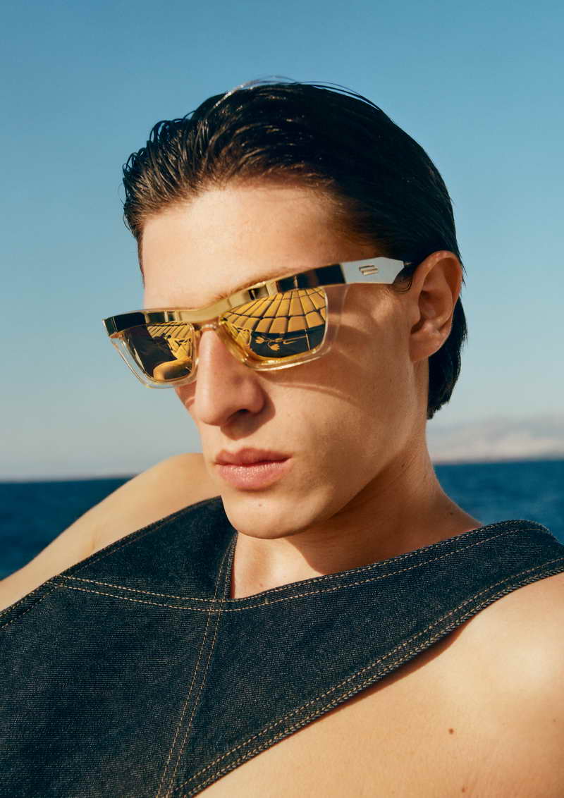 Bottega Veneta Spring 2020 Fashion Show Sunglasses