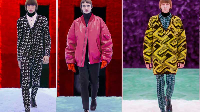 Prada Fall/Winter  2021 Menswear Show Possible Feelings