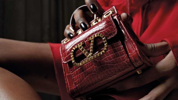ROCKSTUD ALCOVE DOUBLE HANDLE BAG VALENTINO GARAVANI