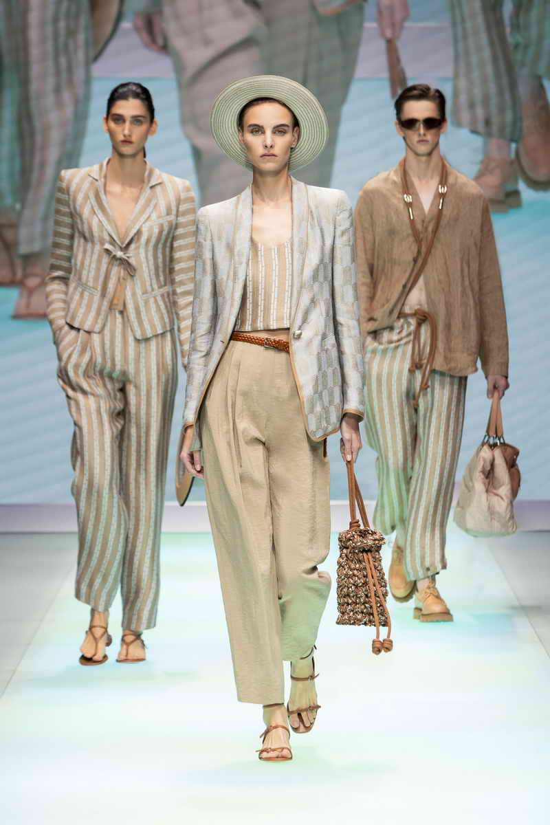 Emporio Armani Men’s and Women’s Spring/Summer 2022 Collection