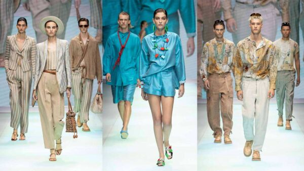 Emporio Armani Men’s and Women’s Spring/Summer 2022 Collection