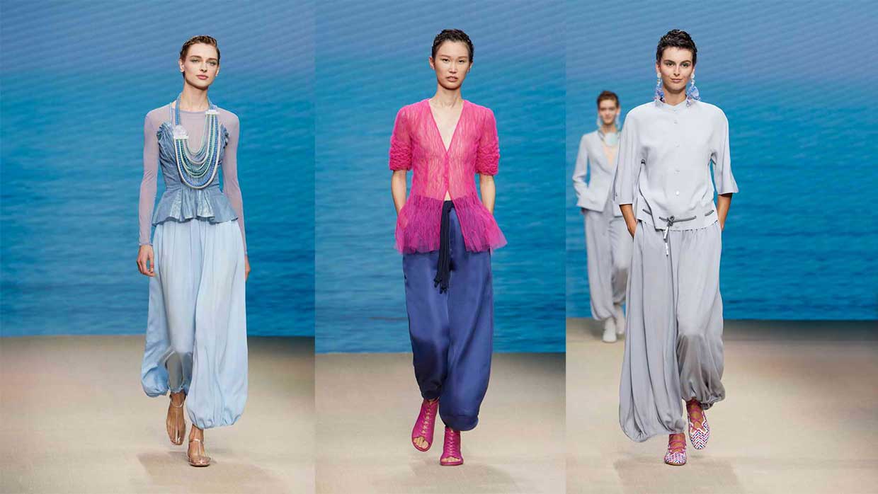 GIORGIO ARMANI 2022 Spring/Summer 2022 Women Collection