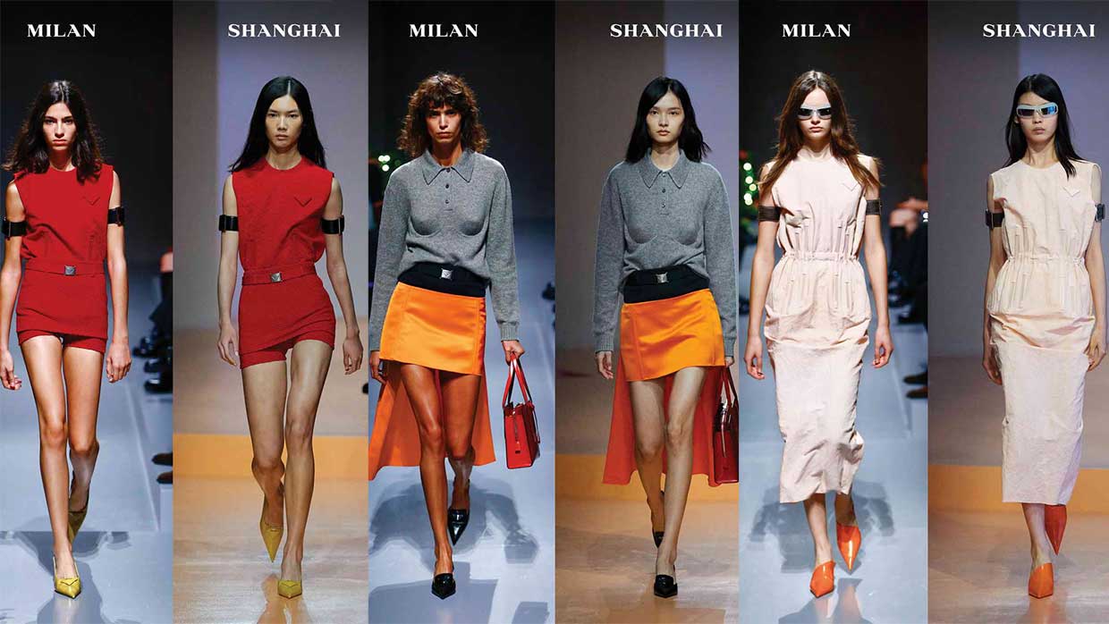 PRADA SS22 WOMENSWEAR SHOW