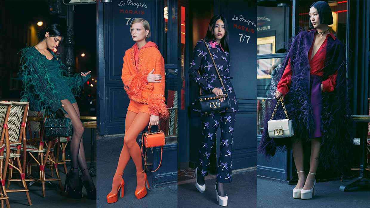 VALENTINO SPRING 2022 LE PROGRES COLLECTION