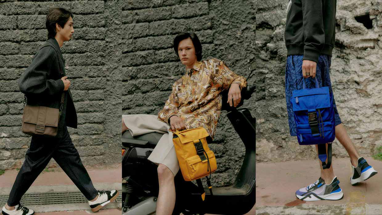 Lightness, casualness, playfulness: it’s Fendiness! The new essential bag’s line for Men
