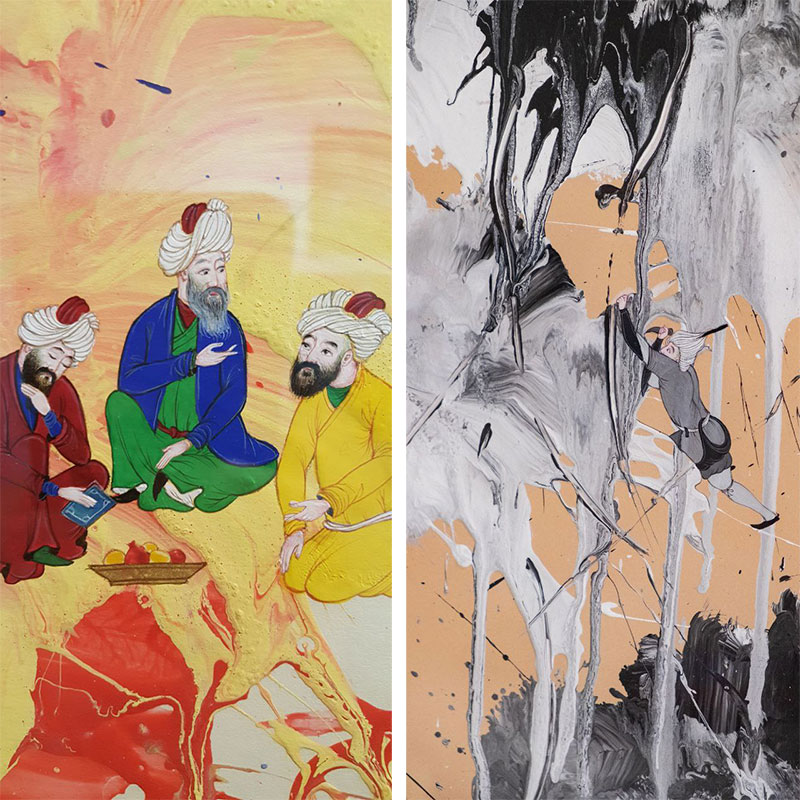 Art in Bangkok: Counter Punch Round IV presents: Persian Miniature X muay thai art Exhibition