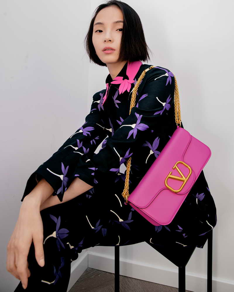 Valentino Garavani Locò bag - Supermodel JU Xiaowen