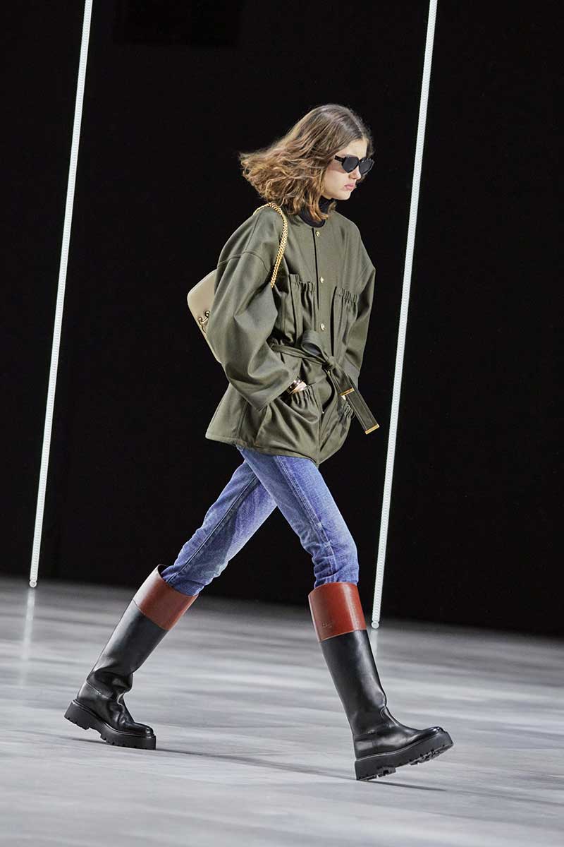 Celine's new winter collection is chic and casual - Photo courtesy of Celine