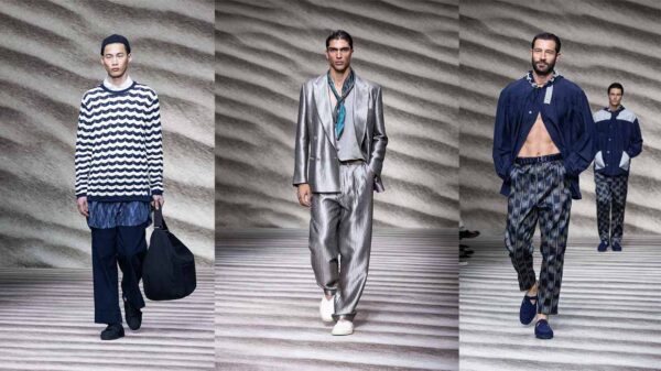 GIORGIO ARMANI SPRING/SUMMER 2023 MENSWEAR FASHION SHOW