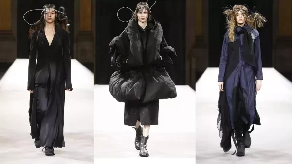 Yohji Yamamoto AW22 - Photo courtesy of Yohji Yamamoto