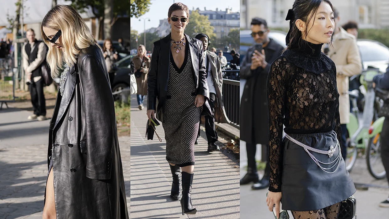 Street style fashion at Chanel Paris Fashion Week Summer 2023
