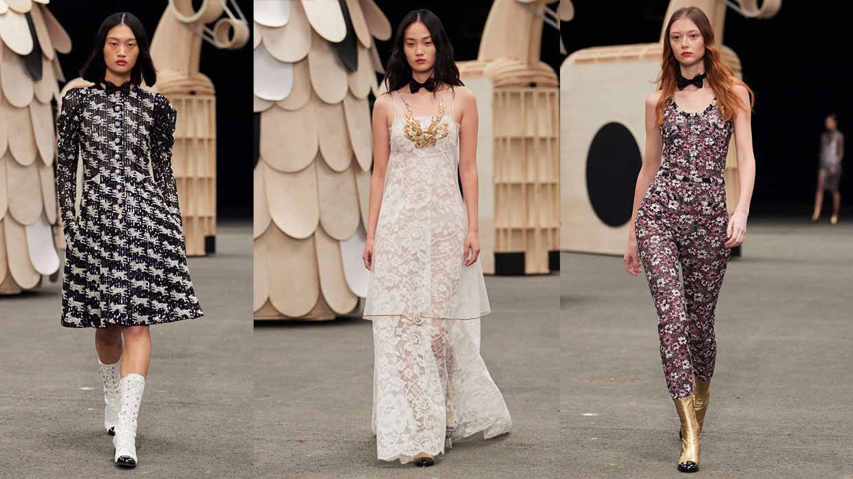 Chanel hits playful note at haute couture show in Paris  Lifestyle  NewsThe Indian Express