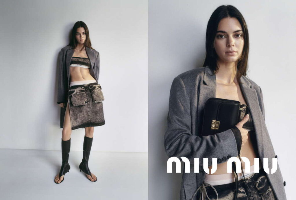 Miu Miu SS23 Advertising Campaign - Photo courtesy of Miu Miu