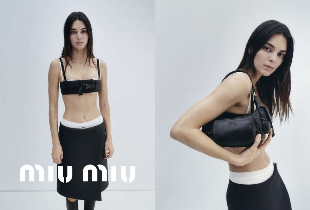 Miu Miu SS23 Advertising Campaign - Photo courtesy of Miu Miu