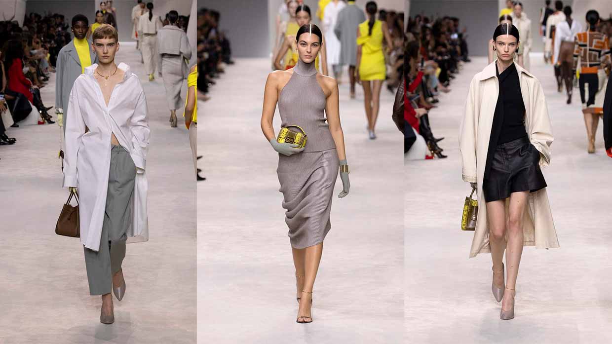 Elegance and freedom for Fendi Spring/Summer 2024 collection