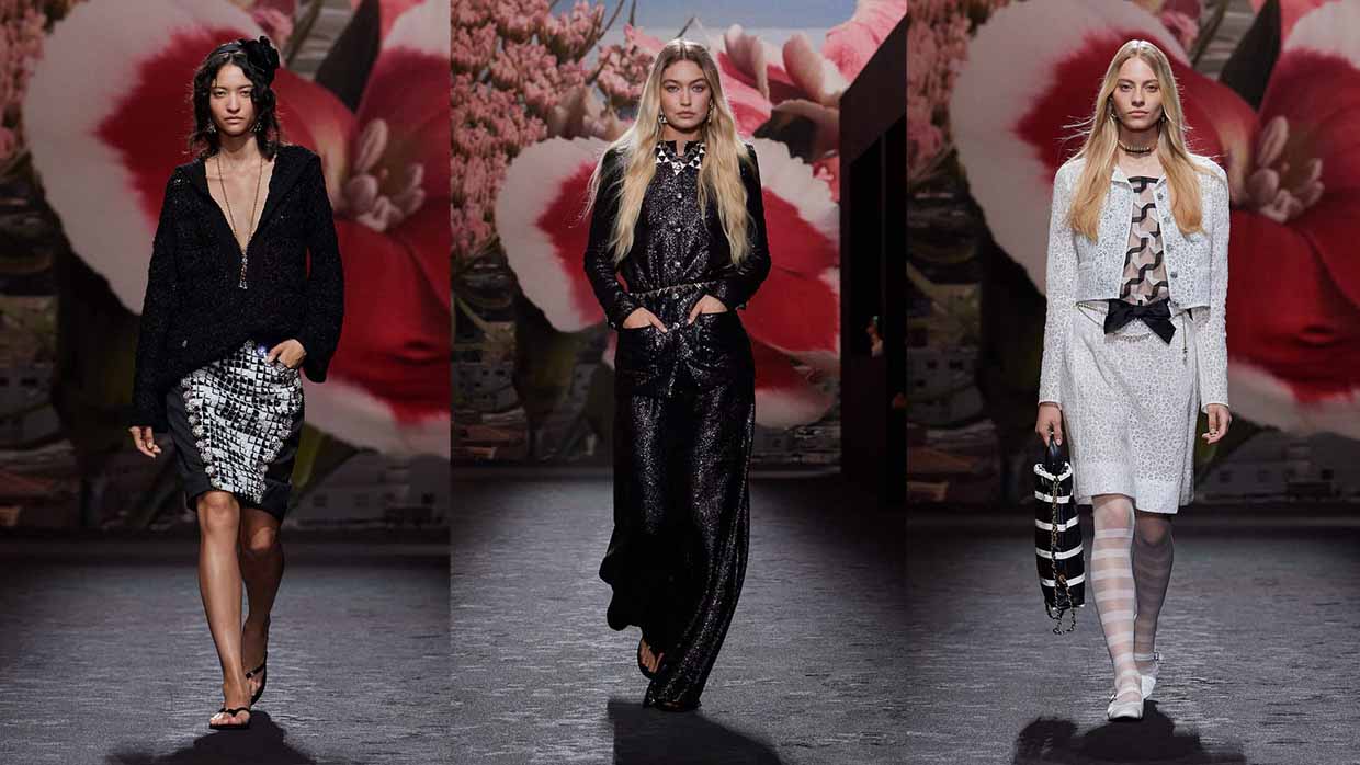 Chanel takes a dip: Viard's spring show brings Paris stalwart down to earth