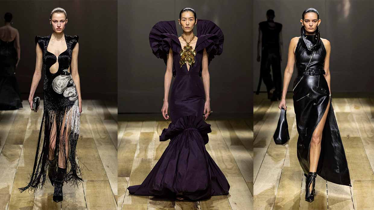 Alexander McQueen Autumn Winter 2023/2024 - Photo courtesy of Alexander McQueen