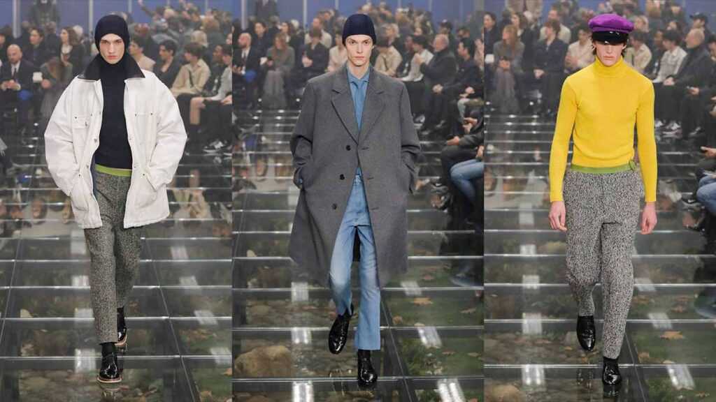 Prada Man Autumn Winter 2024 2025 Show- Photo Courtesy of Prada