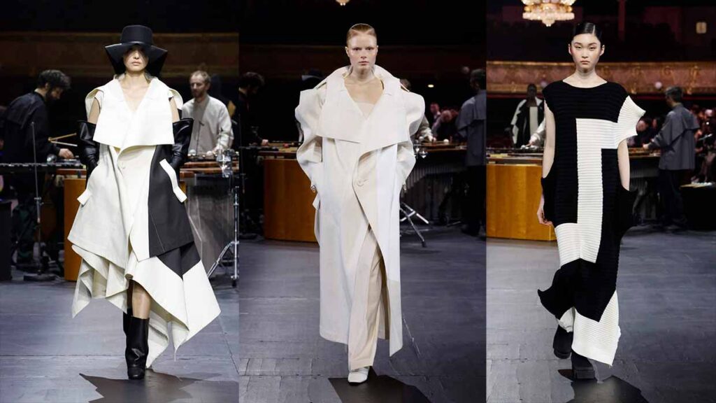 Issey Miyake Autumn Winter 2023 ⁄ 24 Collection: The Square And Beyond - Photo courtesy of Issey Miyake