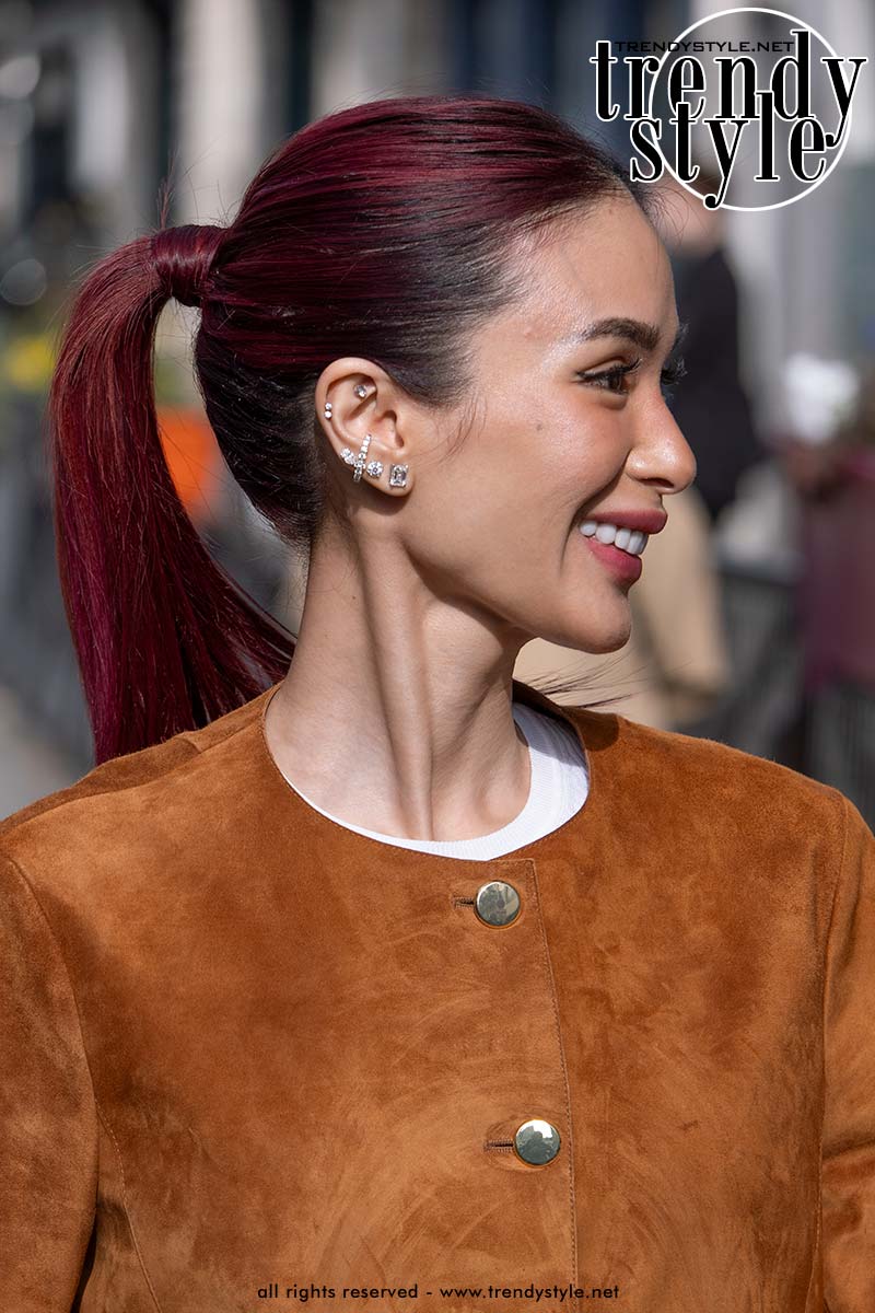 Summer 2025 Ponytail Trends: Sleek, Chic, and Effortlessly Cool. Photo Charlotte Mesman