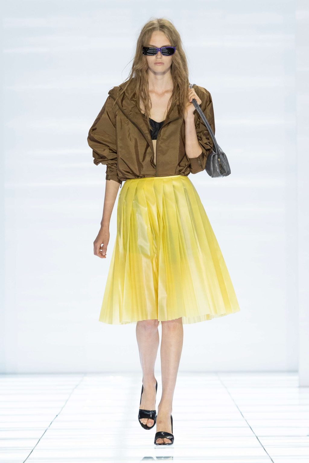 Prada Spring/Summer 2027: the skirt as an object - Photo courtesy of Prada