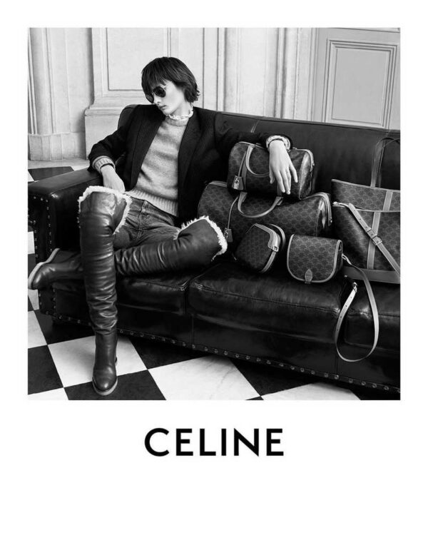 Celine Triomphe Canvas Ava Bag. Resurgence of a vintage style