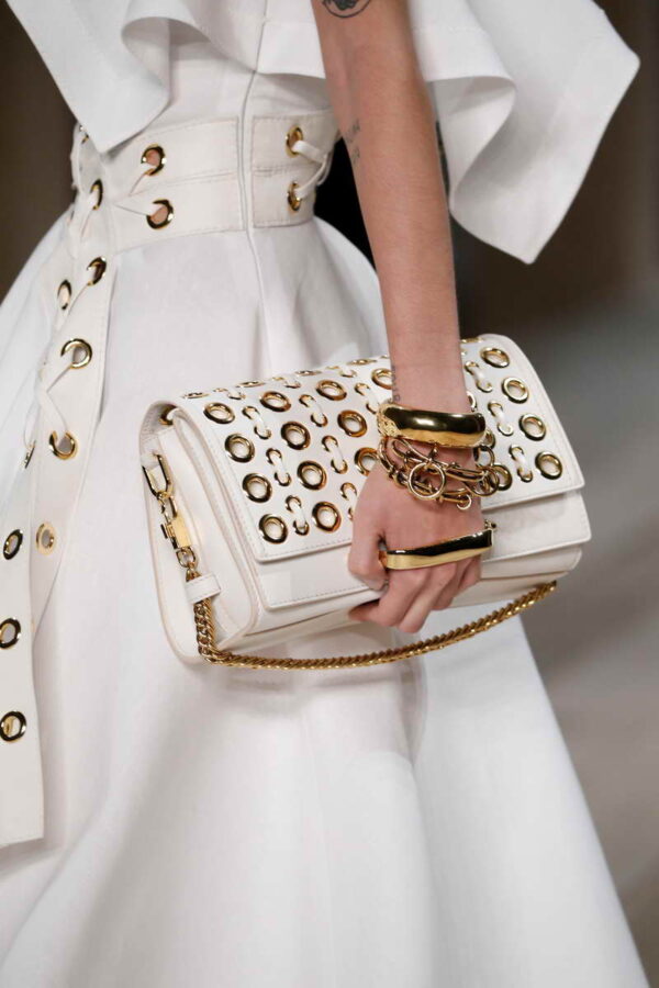 ALEXANDER MCQUEEN SS20 STORY SHOULDER BAG