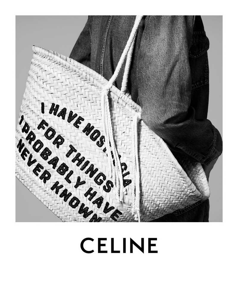 CELINE SUMMER 20 RAFFIA COLLECTION