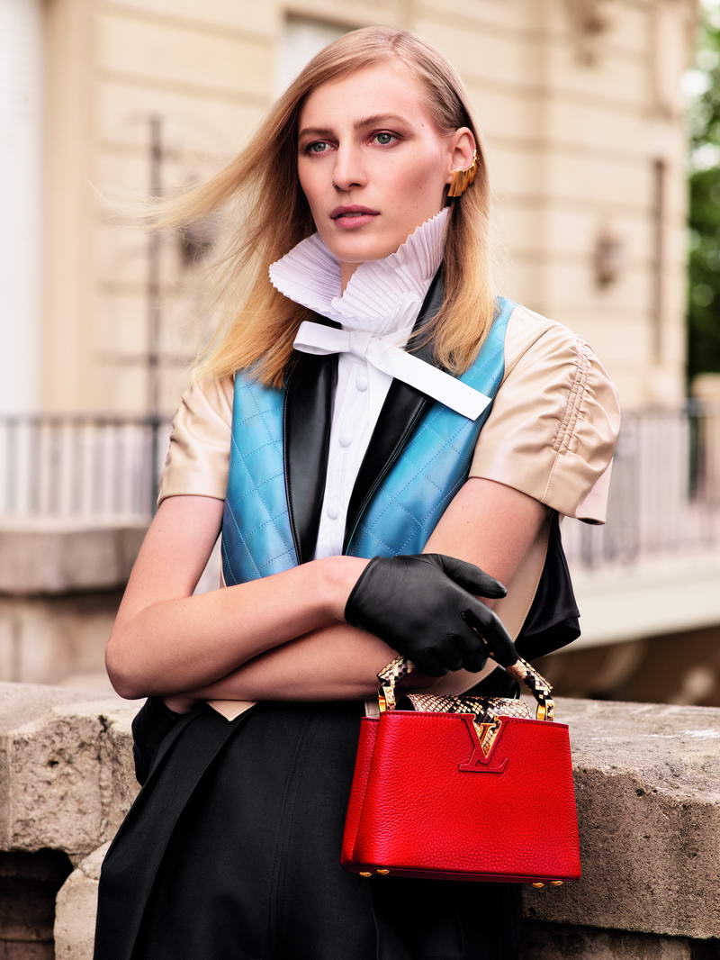 Louis Vuitton Capucines Bag Fall 2022 Ad Campaign