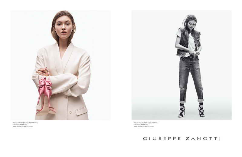 Natural Beauty. Pure Giuseppe: Introducing the new Giuseppe Zanotti. Photo by Craig McDean