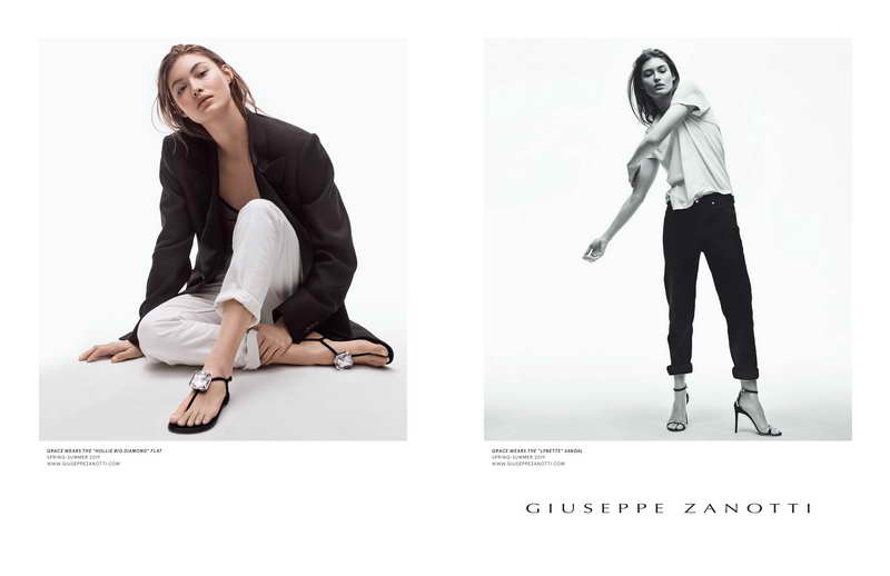 Natural Beauty. Pure Giuseppe: Introducing the new Giuseppe Zanotti. Photo by Craig McDean