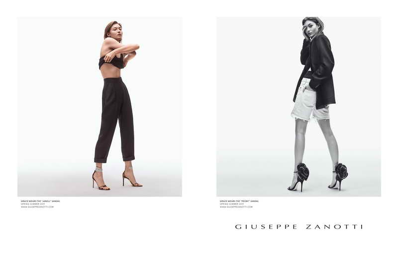 Natural Beauty. Pure Giuseppe: Introducing the new Giuseppe Zanotti. Photo by Craig McDean