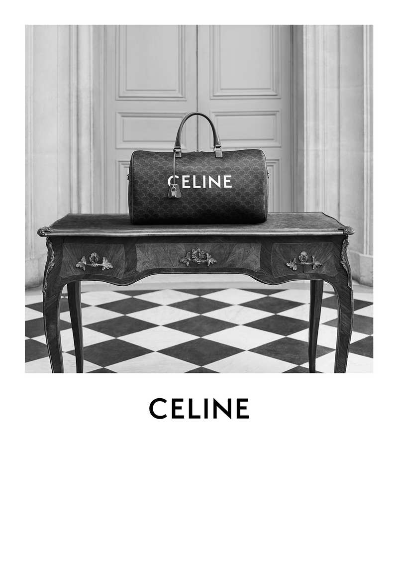 Celine Triomphe Canvas Ava Bag. Resurgence of a vintage style