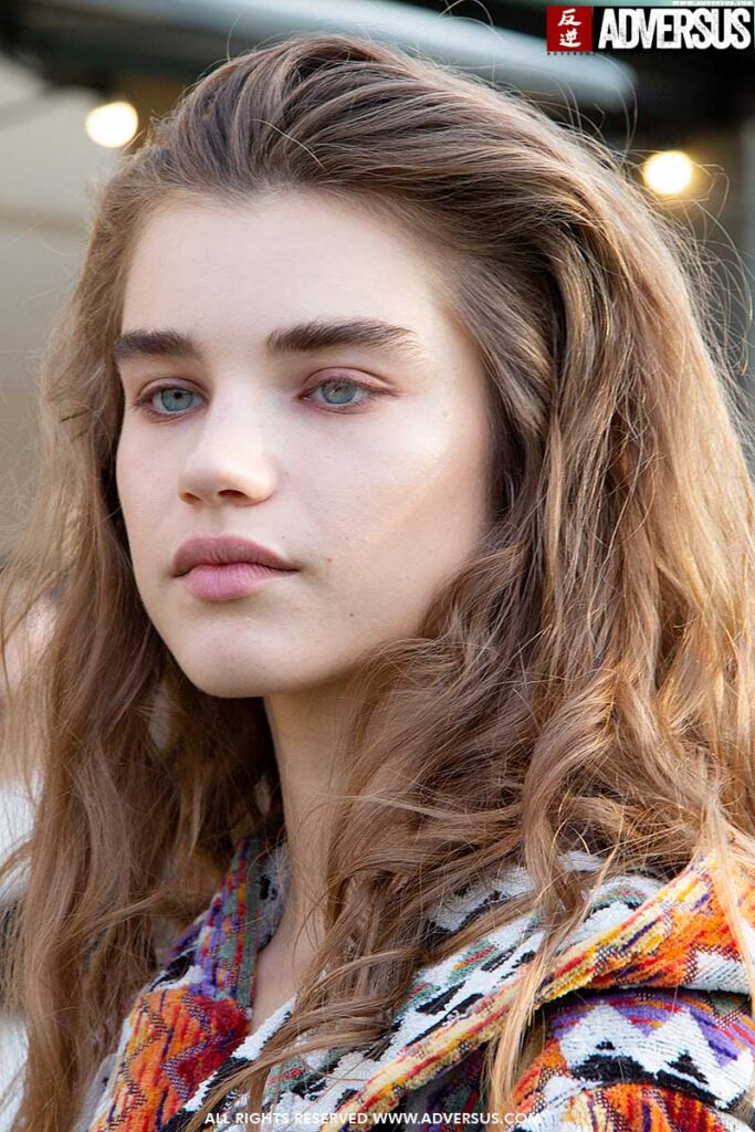 Fashion Show Missoni SS 2020. Foto: Make-up: Lynsey Alexander for MAC Cosmetics. Charlotte Mesman