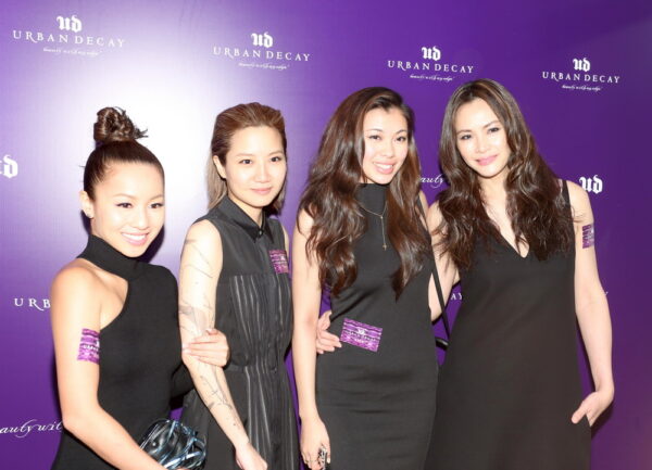 (fr left) Stephanie Cheng, Ellen Loo, Kayla Wong & Janet Ma