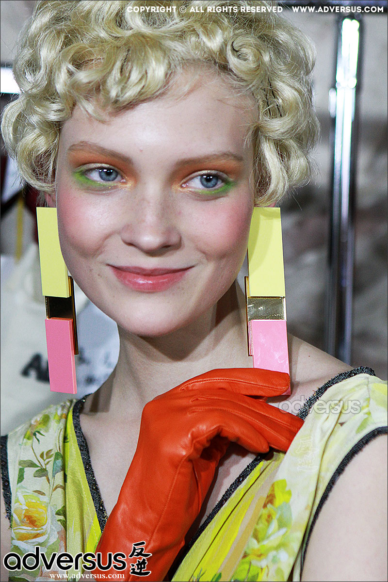 Hair trends 2018. Vintage hair looks at Antonio Marras. Hair: James Pecis. Ph. Mauro Pilotto