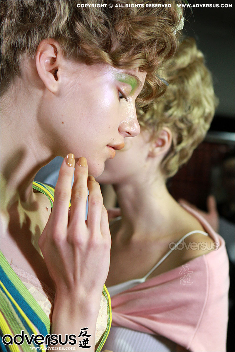 Hair trends 2018. Vintage hair looks at Antonio Marras. Hair: James Pecis. Ph. Mauro Pilotto