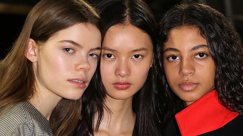 Hair: Anthony Turner for the MSGM FW 2019 2020 Fashion Show. Foto: Mauro Pilotto