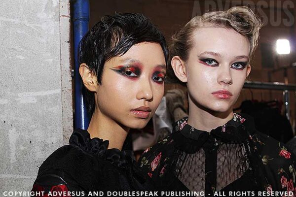Romantic, sexy and classic hairdo's by James Pecis for Antonio Marras