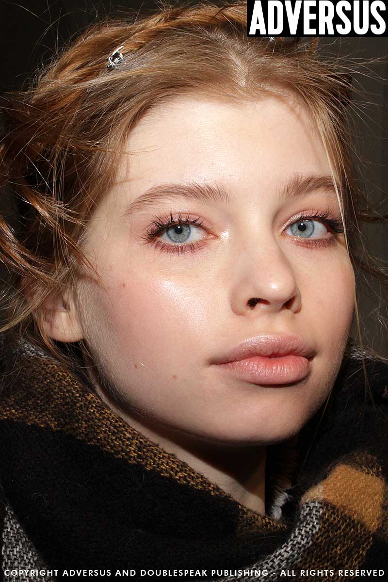 Fashion Show: Luisa Beccaria FW 2018 2019, make-up: Cynthia Rivas for M.A.C.