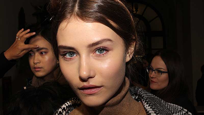 Fashion Show: Luisa Beccaria FW 2018 2019, make-up: Cynthia Rivas for M.A.C.