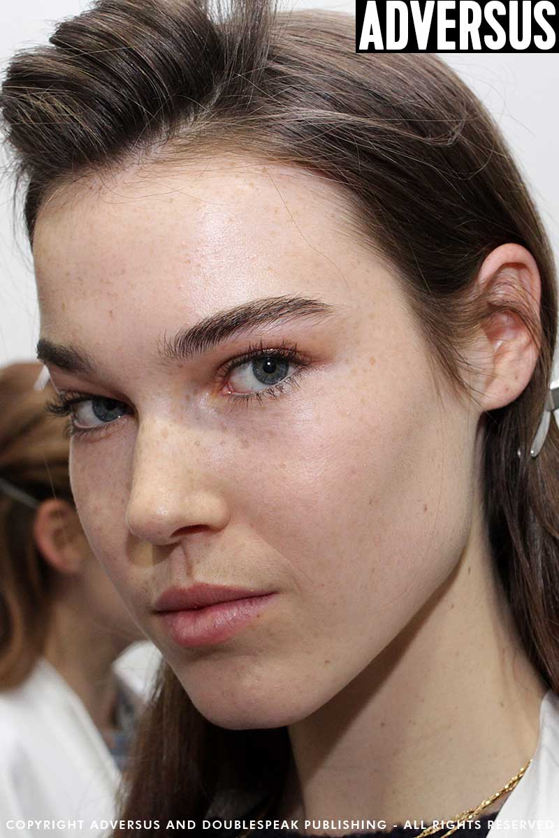 Make-up AI 2018 2019. Fashion Show: Krizia. Make-up artist: Pablo Rodriguez, M.A.C, ph. Charlotte Mesman