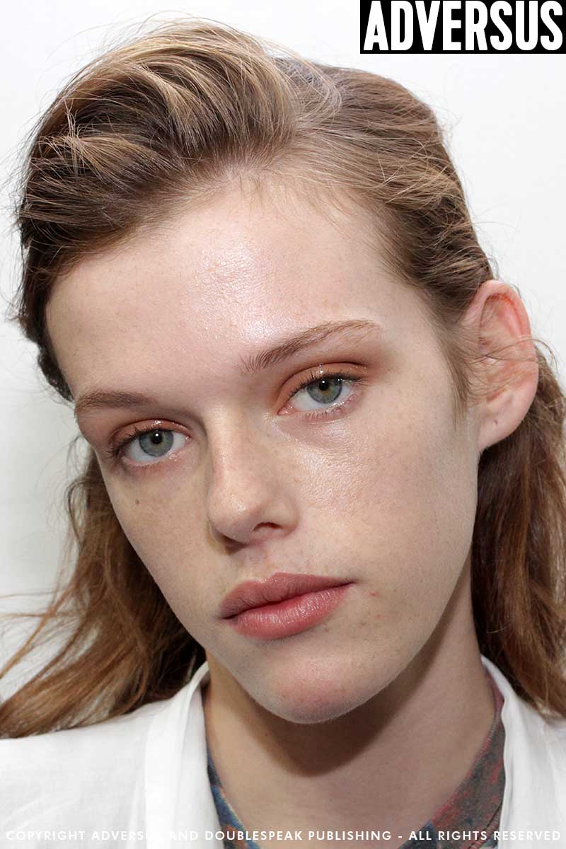 Make-up AI 2018 2019. Fashion Show: Krizia. Make-up artist: Pablo Rodriguez, M.A.C, ph. Charlotte Mesman