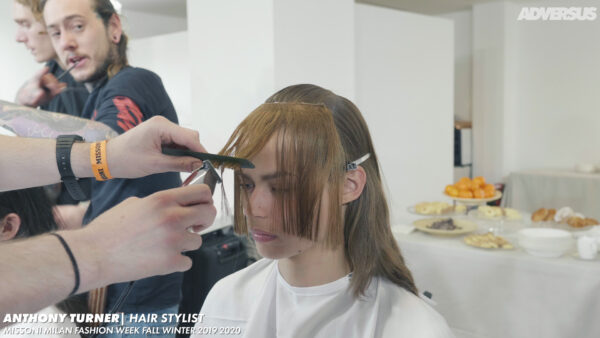 A modern take on Beatnik hairdos with Anthony Turner for Missoni