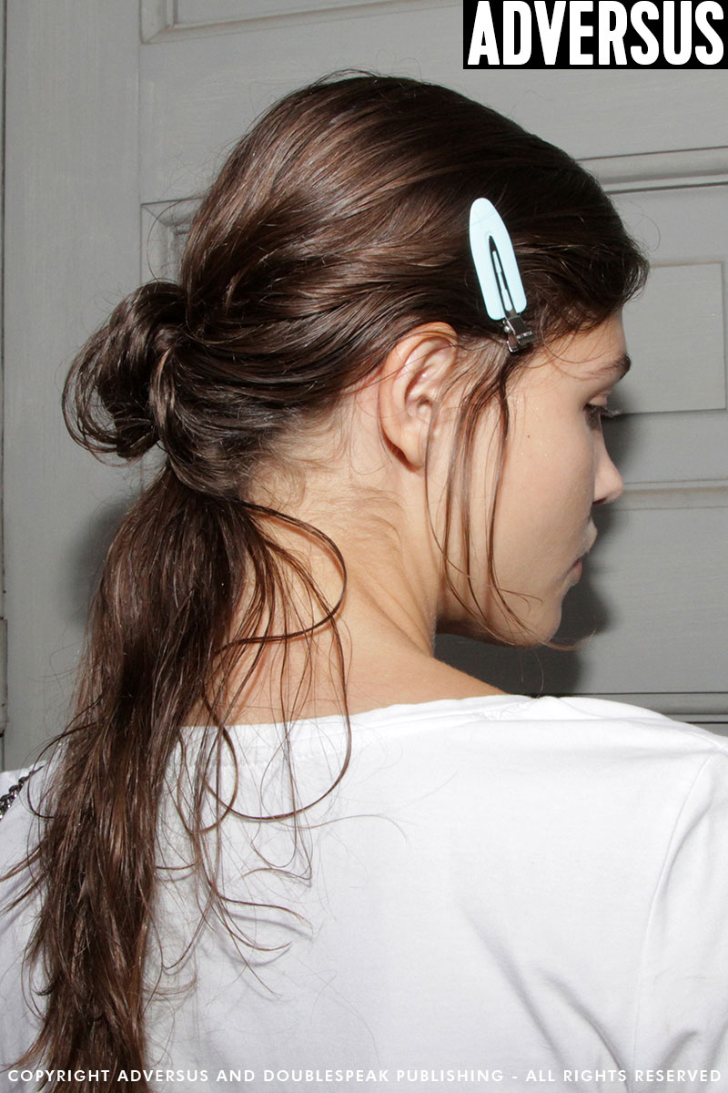 Punk Rock Style Hairdos with James Pecis for Ermanno Scervino Summer 2019