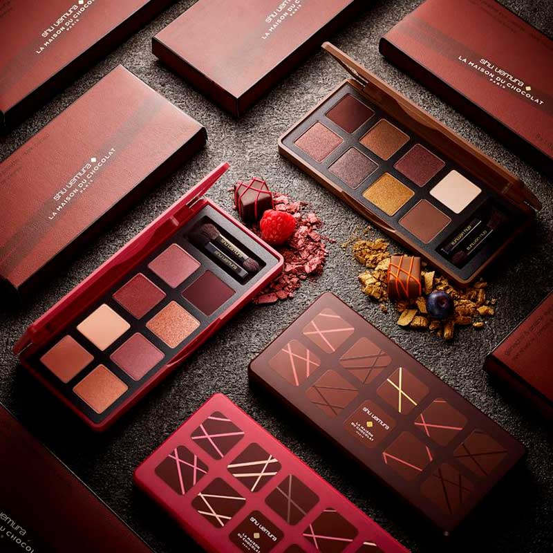 shu uemura x La Maison du Chocolat limited holiday collection